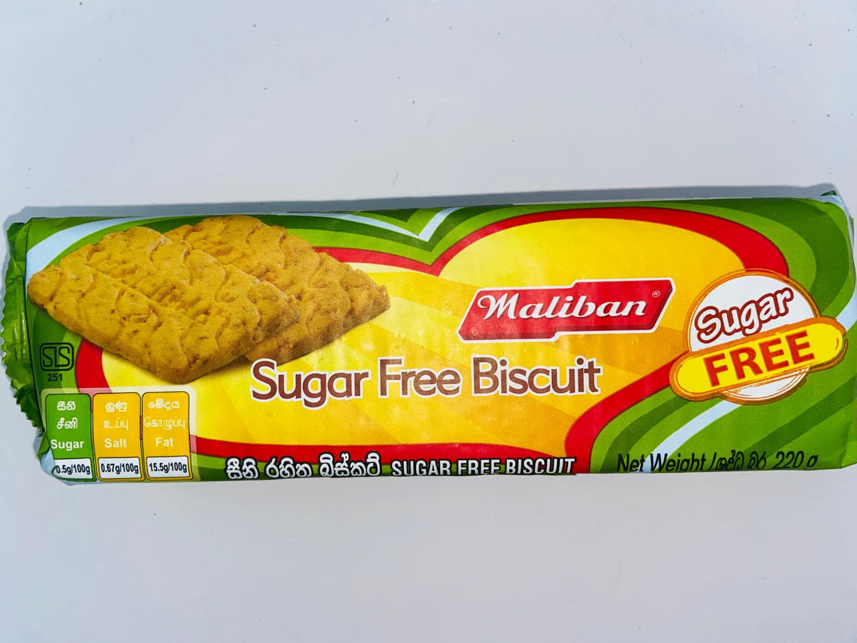 MALIBAN-SUGAR FREE BISCUIT 220GM
