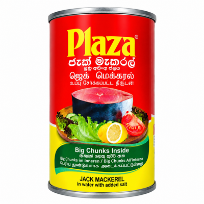PLAZA-JACK MACKEREL IN WATER 425GM
