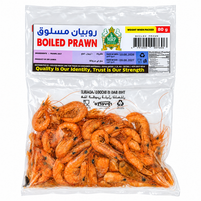 MRP-BOILED PRAWNS 80GM