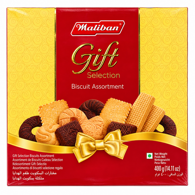 MALIBAN-GIFT SELECTION BISC ASS 400GM