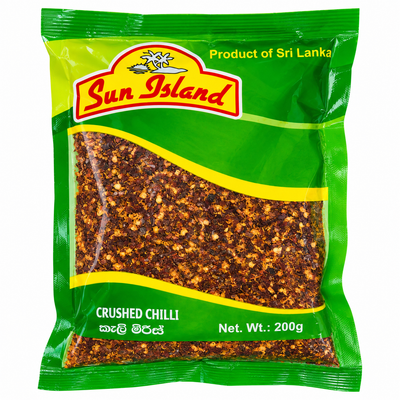 SUN ISLAND-CRUSHED CHILLI 200GM