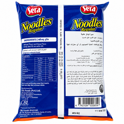 CBL-SERA NOODLES REGULAR 400GM