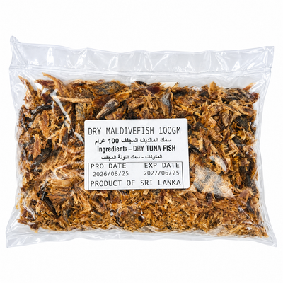 FM-MALDIVE FISH CHIPS 100GM