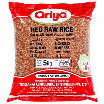 ARIYA-RED RAW RICE 5KG