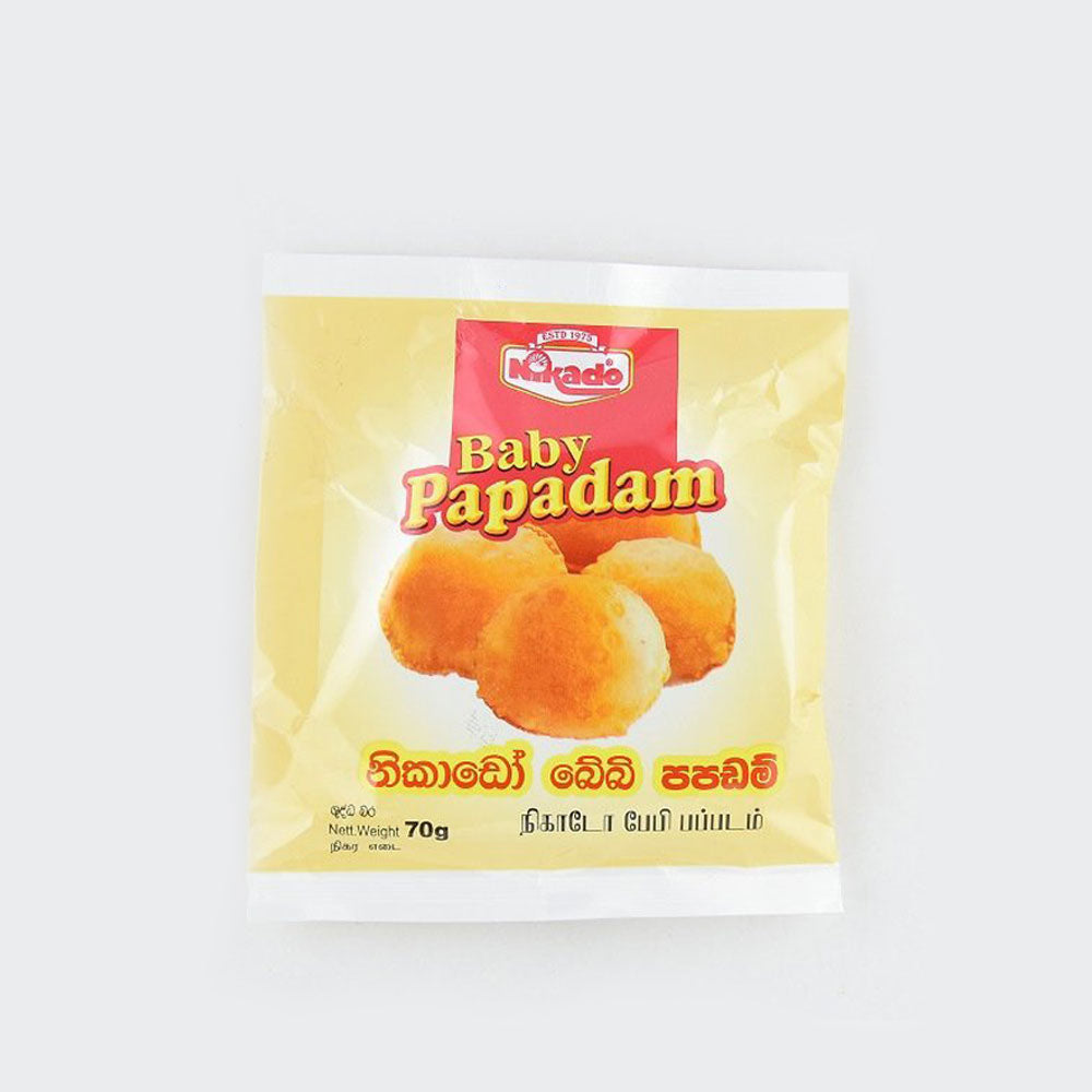 Nikocado Baby Papadam 70g