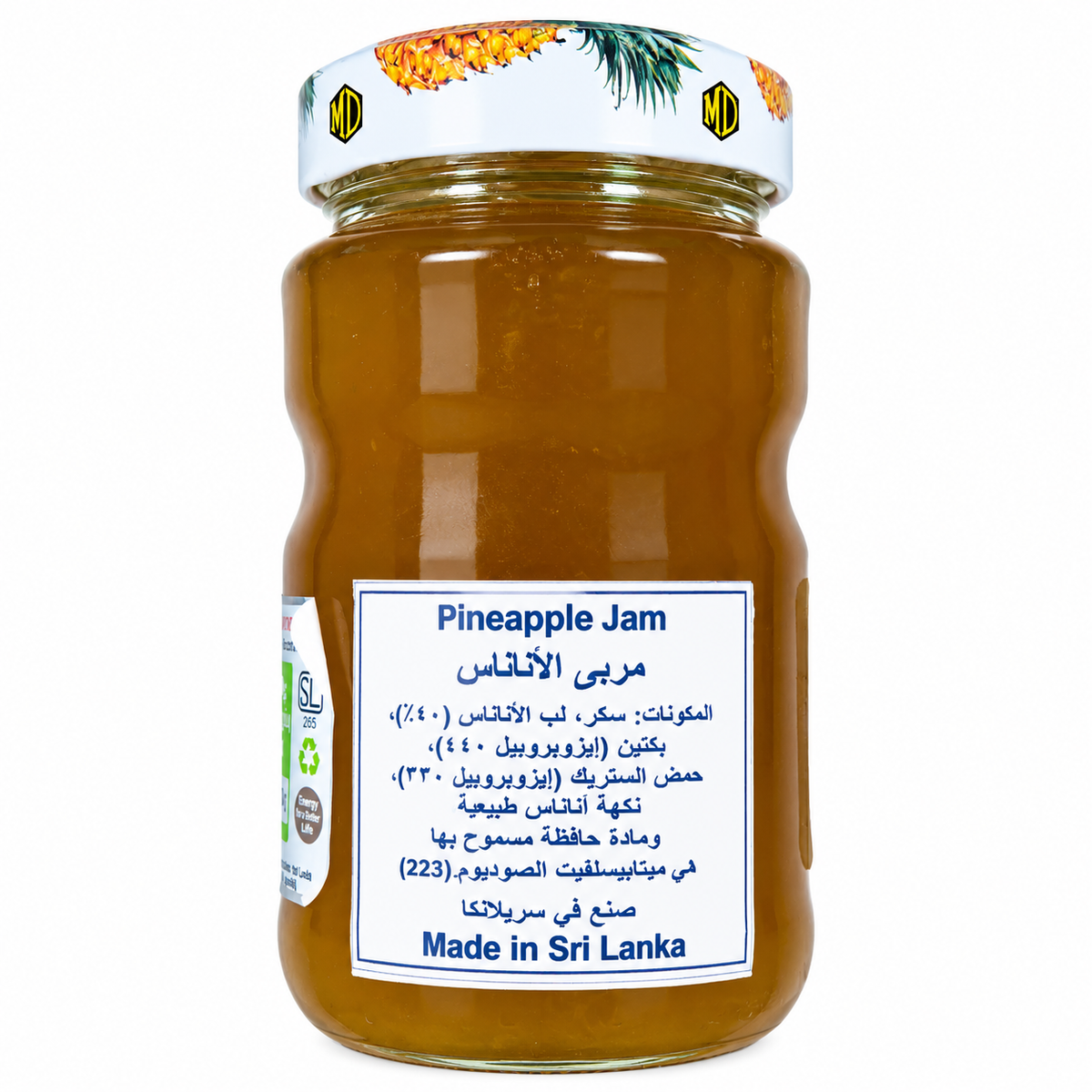 MD-PINEAPPLE JAM 500G
