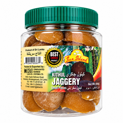 SUNISLAND-KITHUL JAGERRY SMALL PCS 500GM
