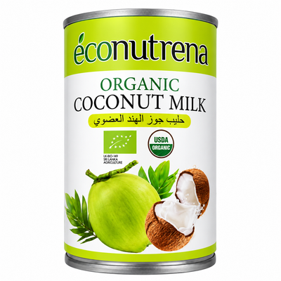 ECONUT-ORGANIC COCONUT MILK 400ML