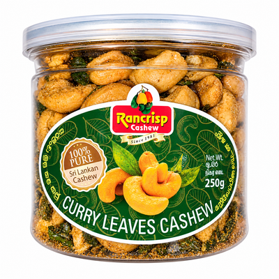 RANCRISP-CURRY LEAVES CASHEW 250GM